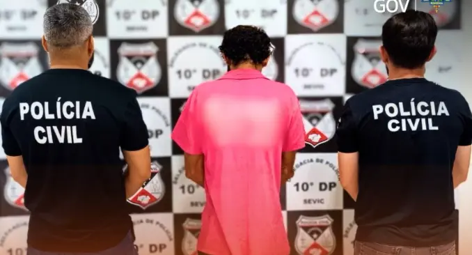 Polícia Civil prende homem condenado por estupro de vulnerável em Rondônia