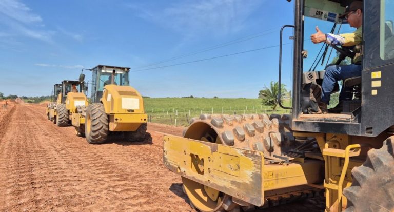 Governo de Rondônia retoma reabilitação asfáltica da Rodovia-492 entre Parecis e Rodovia-491 - News Rondônia