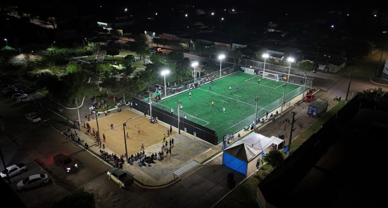 Campo Novo de Rondônia recebe campo society com investimento de R$670 mil da deputada Dra. Taíssa - News Rondônia