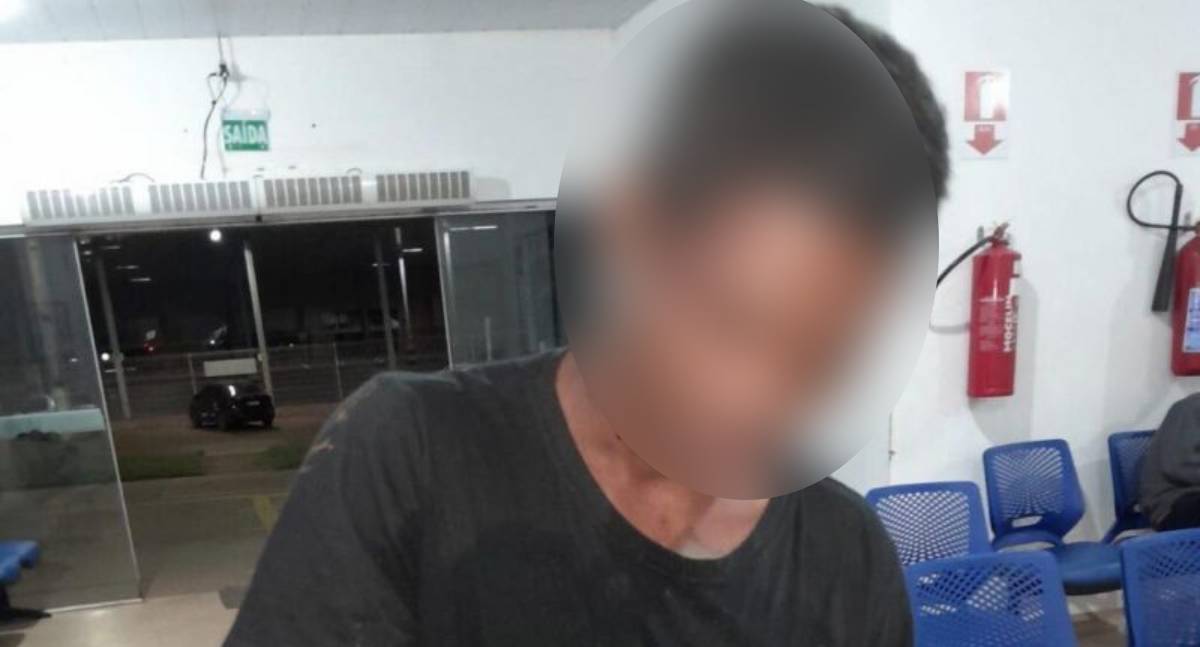 Foragido ameaça policial com faca e é baleado na mão durante abordagem