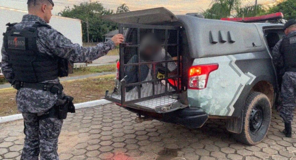 Condenado por homicídio é recapturado pelo PATAMO em ação na zona rural