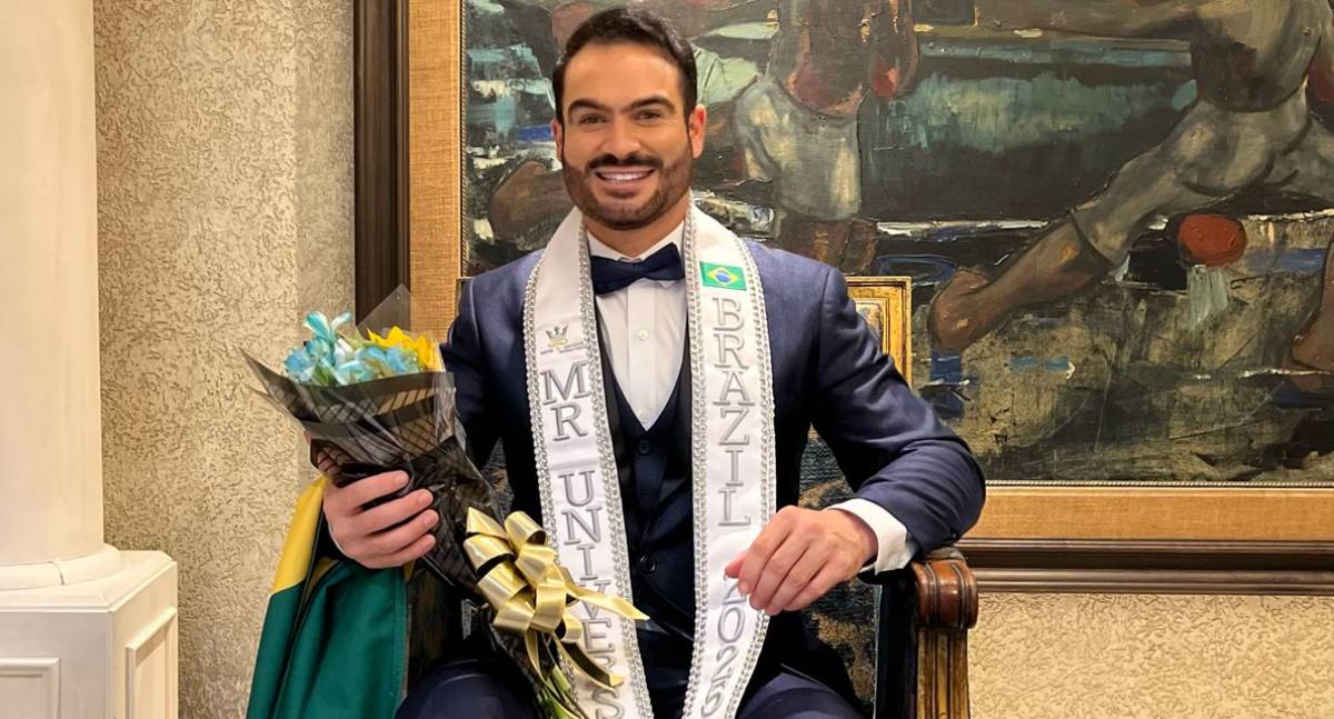 Heberto Rodrigues representará o Brasil no Mister Universe International 2025