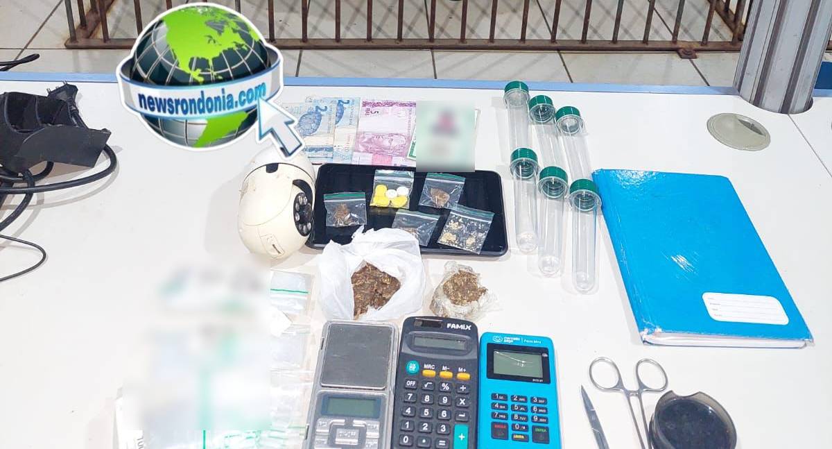 Equipe do sgt Machado estoura boca de fumo e prende dupla com drogas na zona leste