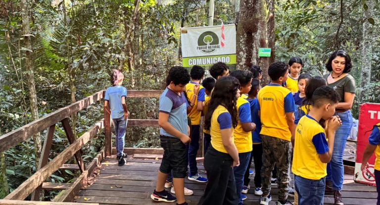 'Mãos que Protegem' promove educação ambiental nas escolas da rede municipal - News Rondônia