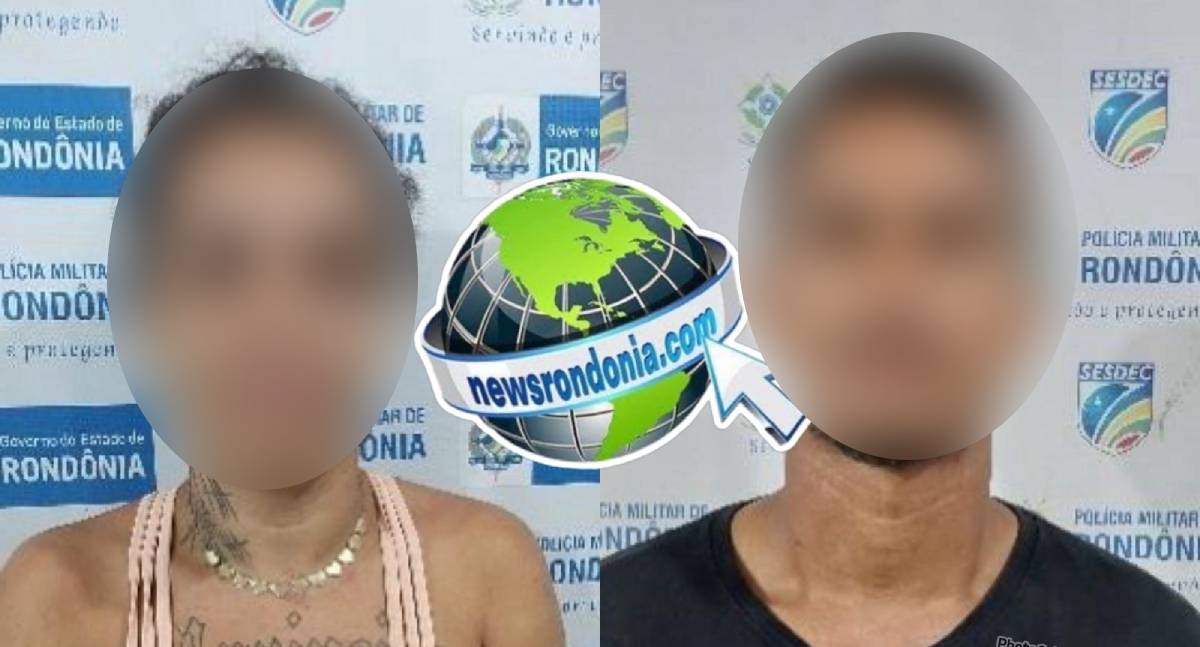 Casal de foragidos é preso após denúncia de tráfico na zona leste