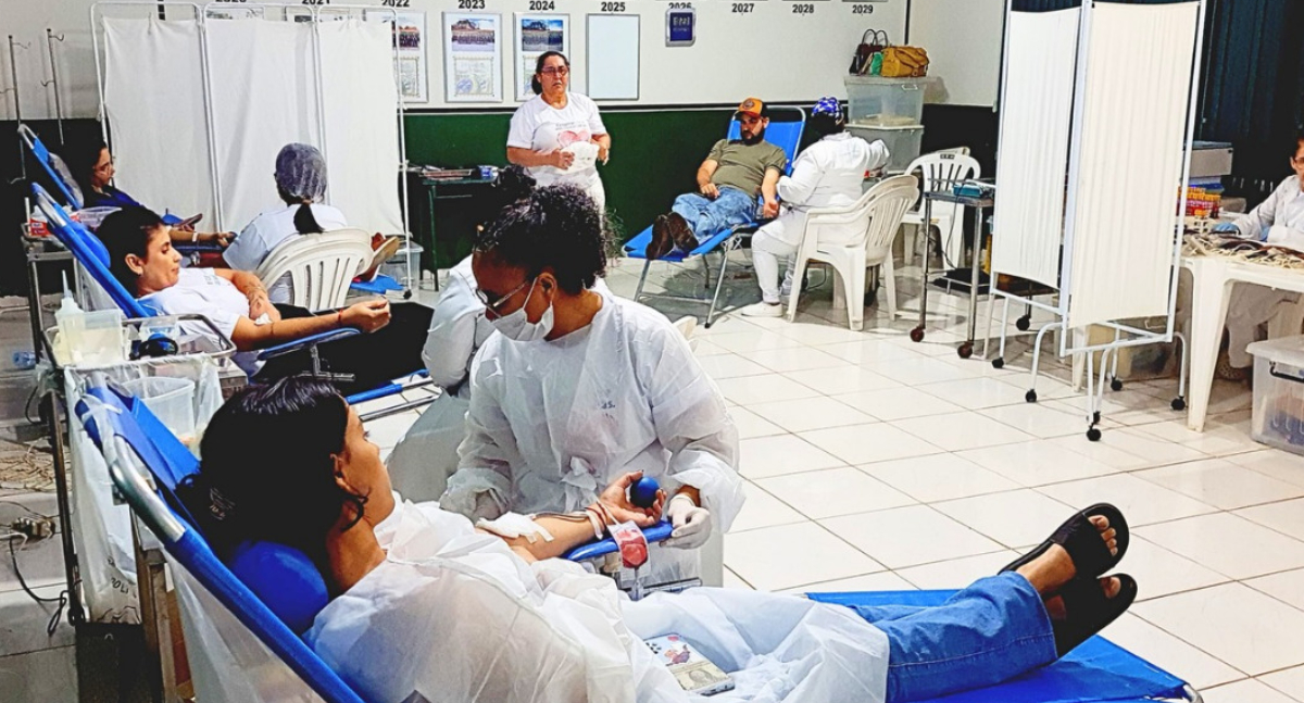 Governo de RO coleta 220 bolsas de sangue em ação itinerante nos municípios de Colorado do Oeste e Theobroma