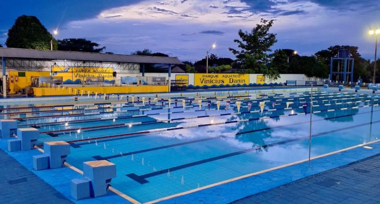 Parque Aquático Vinícius Danin recebe Copa Madeirão de natação neste sábado (10) - News Rondônia