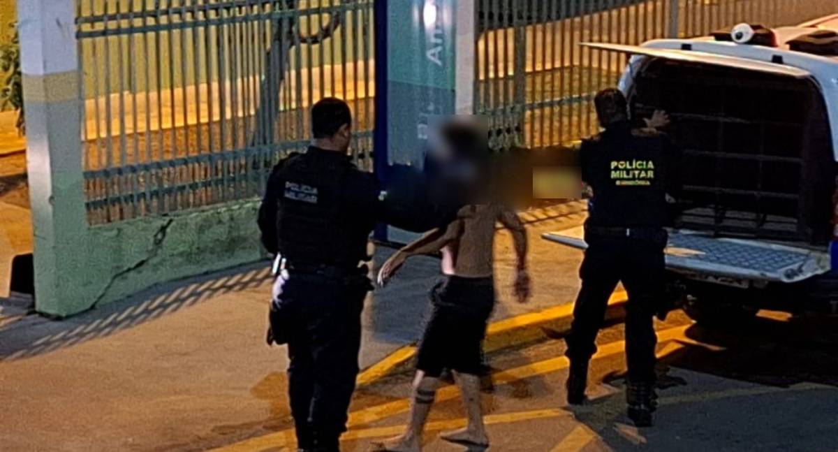 Discussão por bebida termina em agressão com martelo