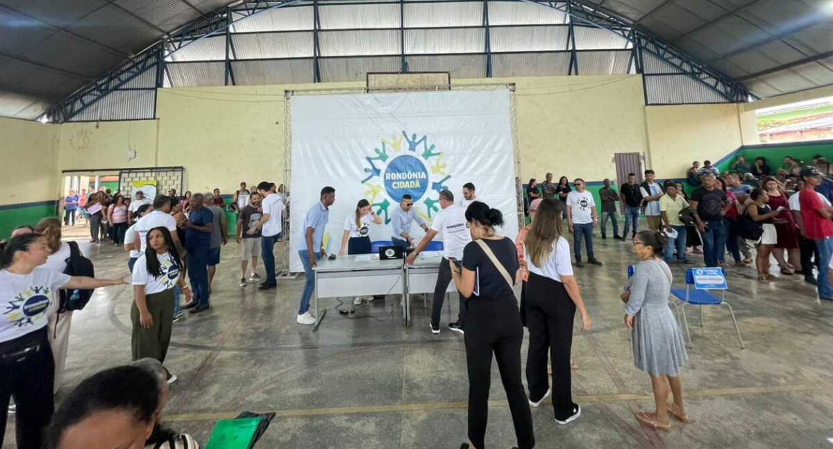 Programa Rondônia Cidadã leva serviços essenciais a Novo Plano, distrito de Chupinguaia, neste fim de semana