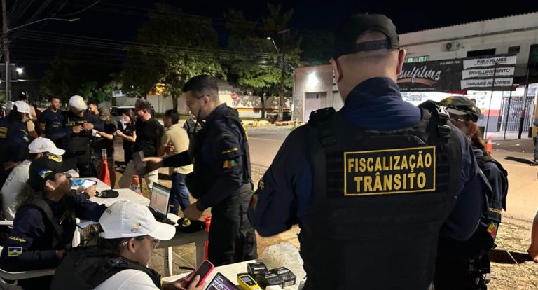 Operação “Lei Seca” intensifica fiscalização em Porto Velho com foco na preservação de vidas
