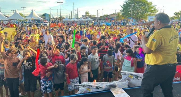 Grande mobilização do Maio Amarelo atrai centenas ao Parque do Abobrão, em Porto Velho