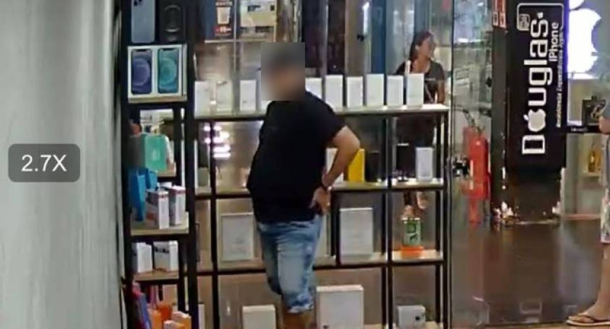Dupla furta iPhone de R$ 4,5 mil em loja de celulares em Rondônia