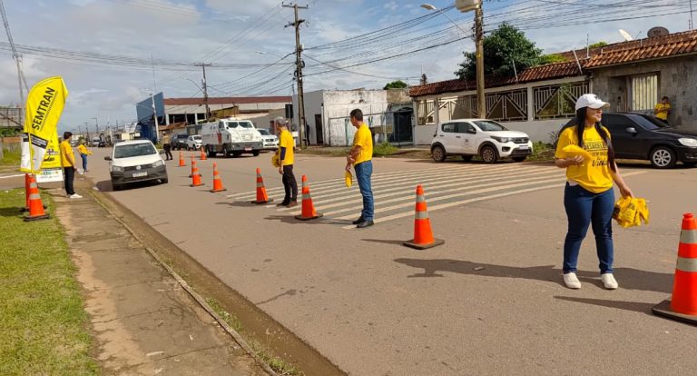 Semtran promove blitz educativa dentro da programação do Maio Amarelo - News Rondônia