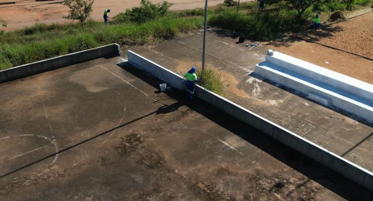Prefeitura de Porto Velho realiza obras de revitalização em área pública no Cristal da Calama - News Rondônia