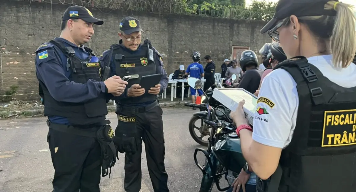 Fiscalização do Detran-RO identifica recorde de motoristas sem habilitação em Porto Velho