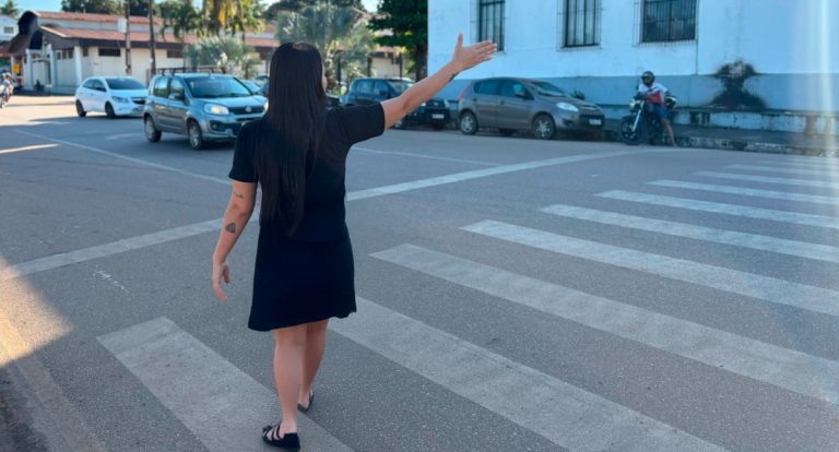 Gesto do pedestre pode ser decisivo para a segurança no trânsito - News Rondônia
