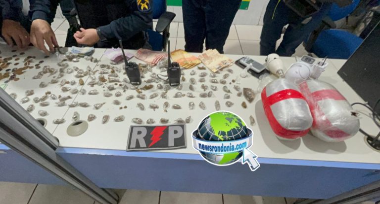Adolescente é flagrado com mais de 2 kg de drogas em boca de fumo - News Rondônia