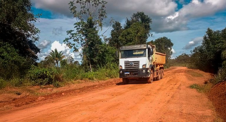 Rodovia-133 recebe obras de manutenção do governo de Rondônia na Região do Café - News Rondônia