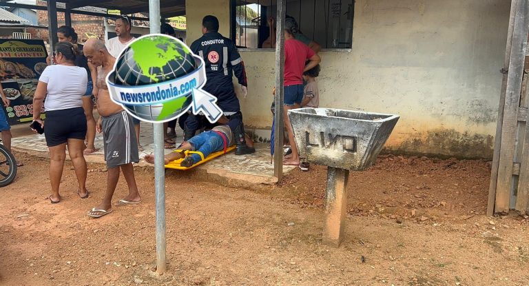 Atropelamento deixa dois feridos na zona leste