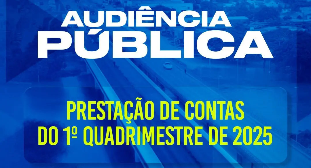 Lei de Responsabilidade Fiscal: Prefeitura de Jaru terá audiência pública no dia 29 para prestar contas referente ao primeiro quadrimestre de 2025