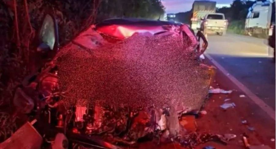 Acidente na BR 364 entre Vilhena e Pimenta Bueno deixa um morto e um ferido