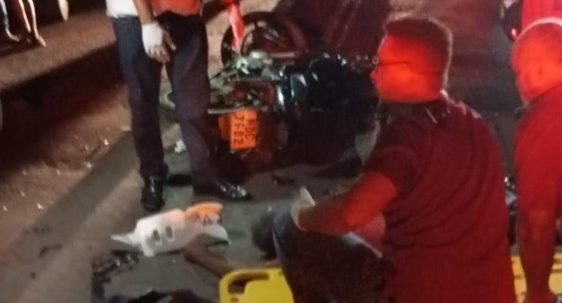 Colisão entre motocicletas resulta em morte e deixa um ferido