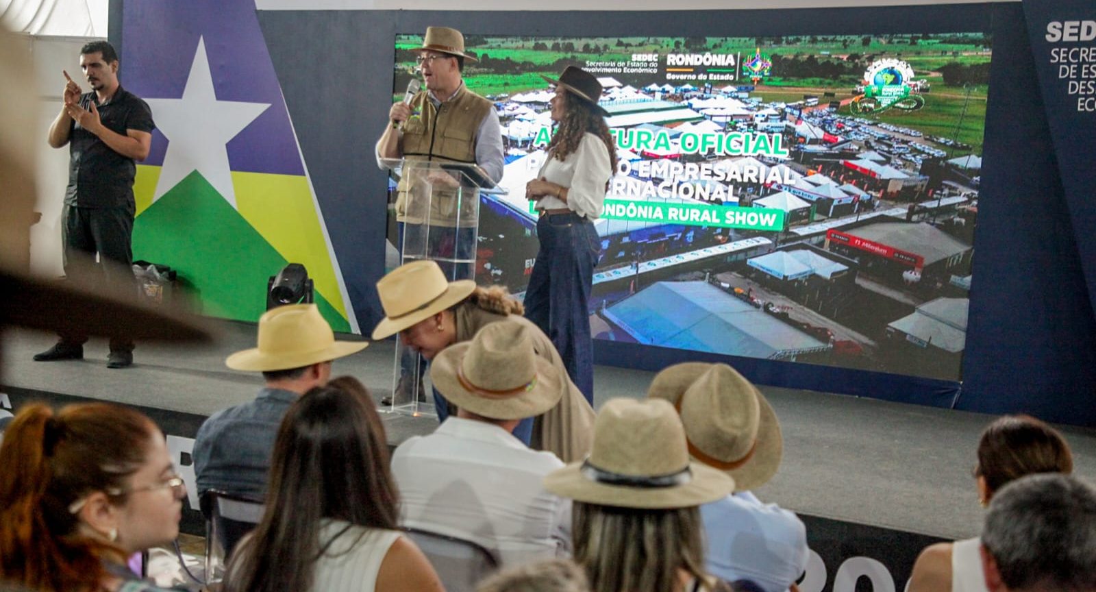 Oportunidades e desenvolvimento marcam a abertura da 12ª Rondônia Rural Show pelo governador Marcos Rocha