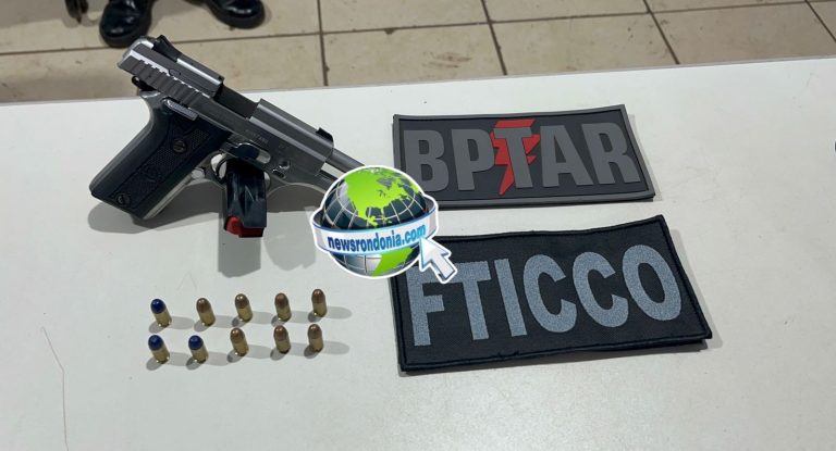 Criminoso do CV sai na mão com policiais do BPTAR depois de ser flagrado armado em carro de aplicativo