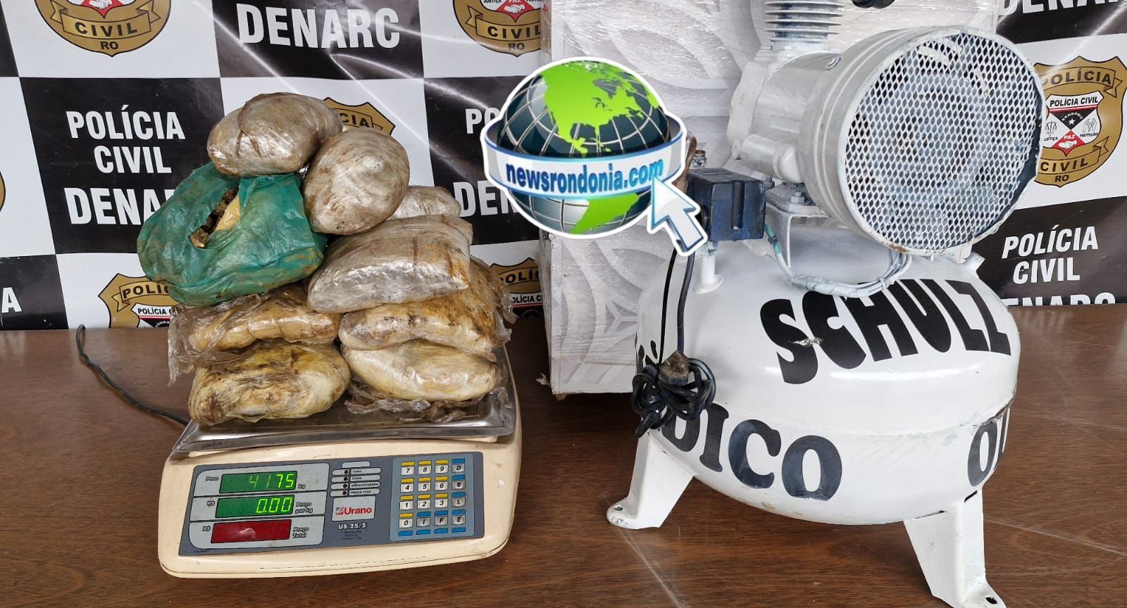 Denarc apreende 4kg de drogas em transportadora na capital