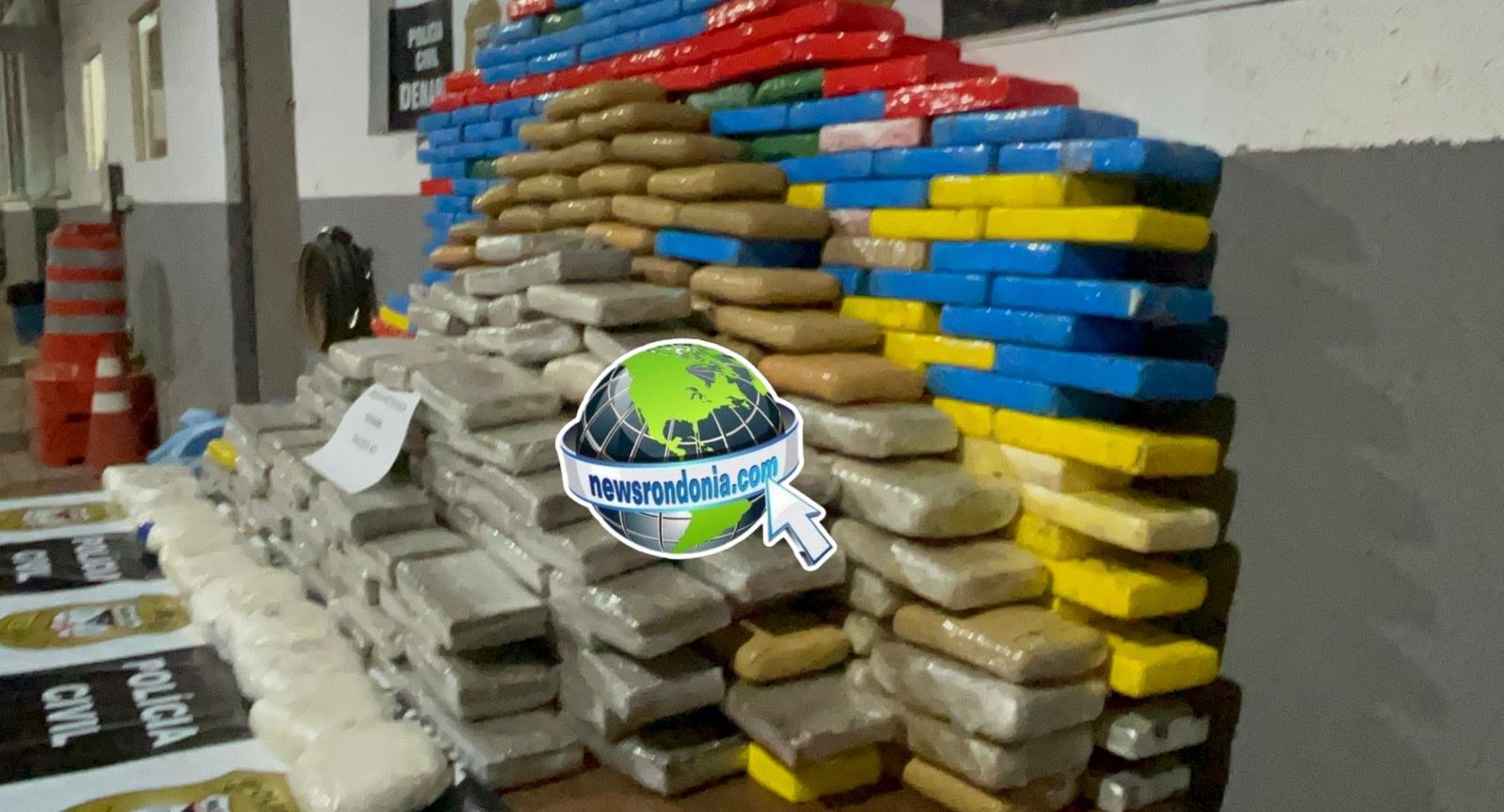 Denarc apreende mais de meia tonelada de drogas na zona sul