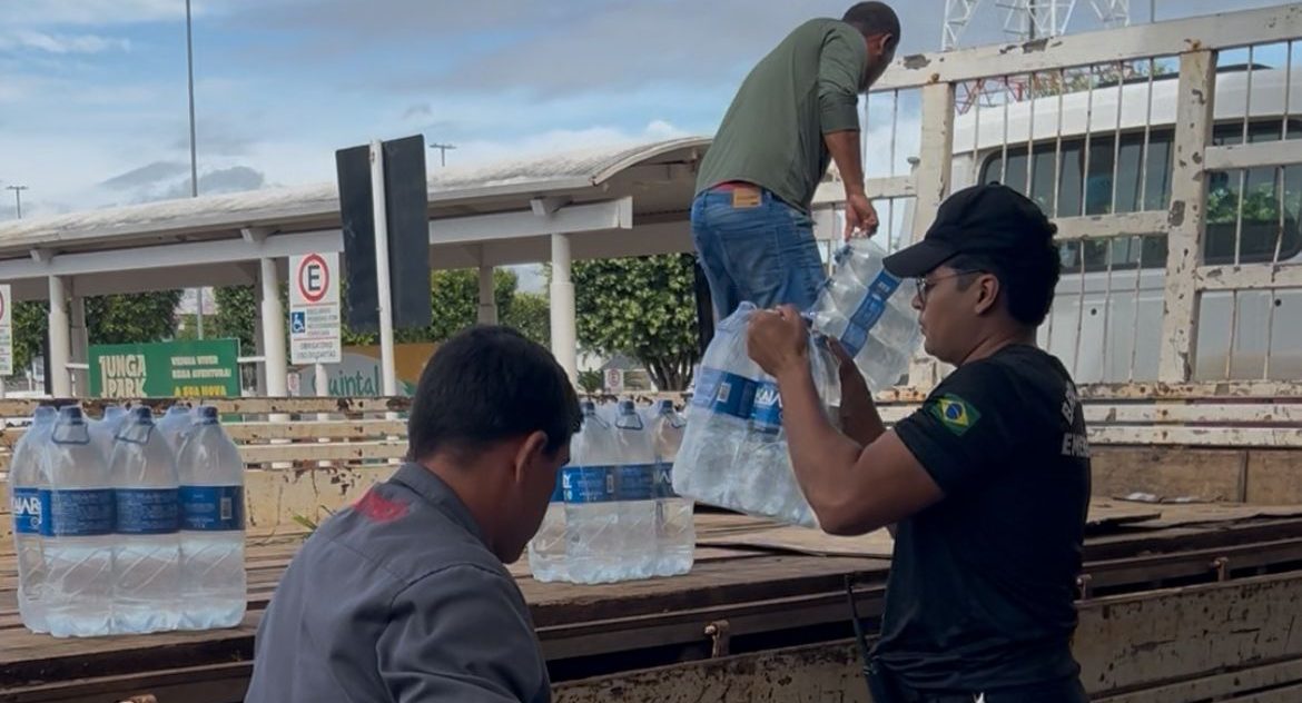 Porto Velho Shopping entrega 7 toneladas em doações para famílias afetadas pelas enchentes no Baixo Madeira