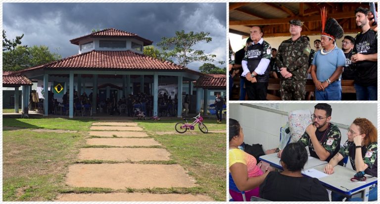 Cuidado, acolhimento e serviço: 17ª Brigada promove ação cívico-social na Aldeia Karitiana - News Rondônia