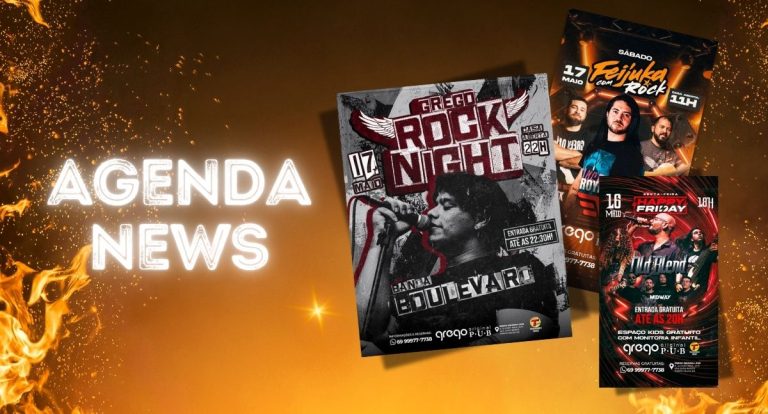 Agenda News: Rock, diversão e boas vibrações - o fim de semana perfeito no Grego Original Pub! - News Rondônia