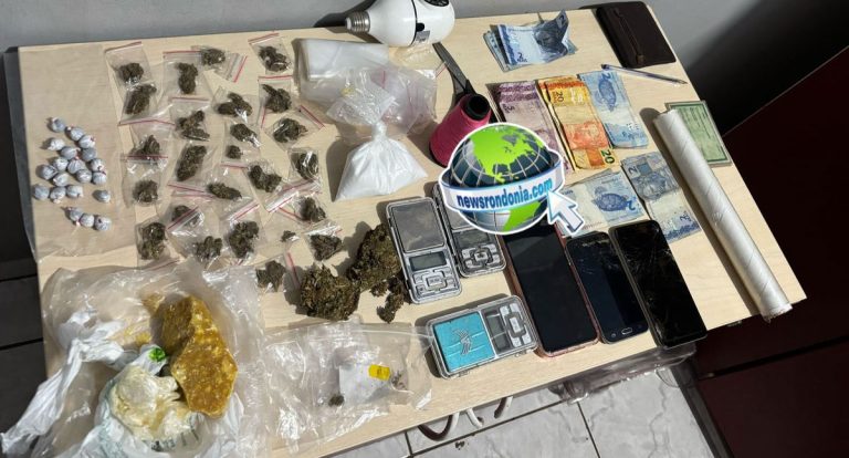 CERCO FECHADO: Delegacia de Furtos e Roubos prende traficante e apreende drogas no centro de Porto Velho - News Rondônia