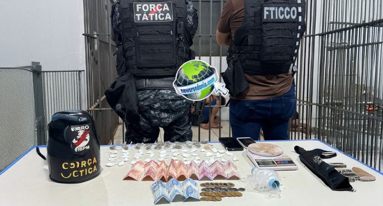 AÇÃO CONJUNTA: Força Tática e FTICCO fecham boca de fumo e prendem suspeitos com drogas na zona Leste - News Rondônia