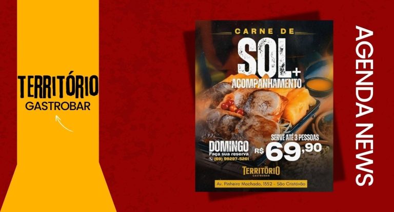 Agenda News: Domingo com sabor especial no Território Gastrobar - News Rondônia