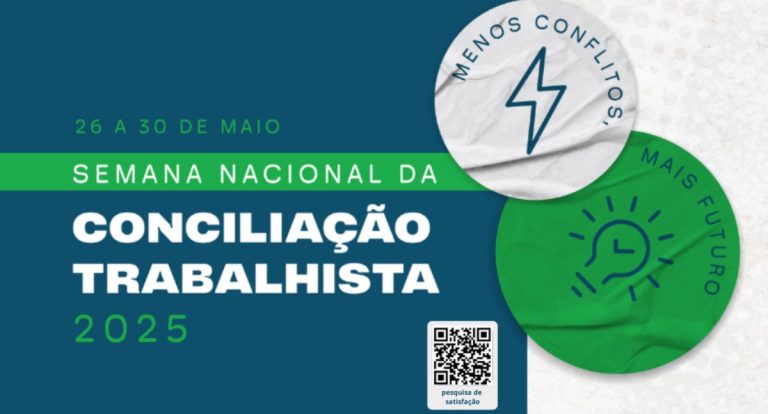 TRT-14 pauta mais de mil processos para a Semana da Conciliação Trabalhista 2025