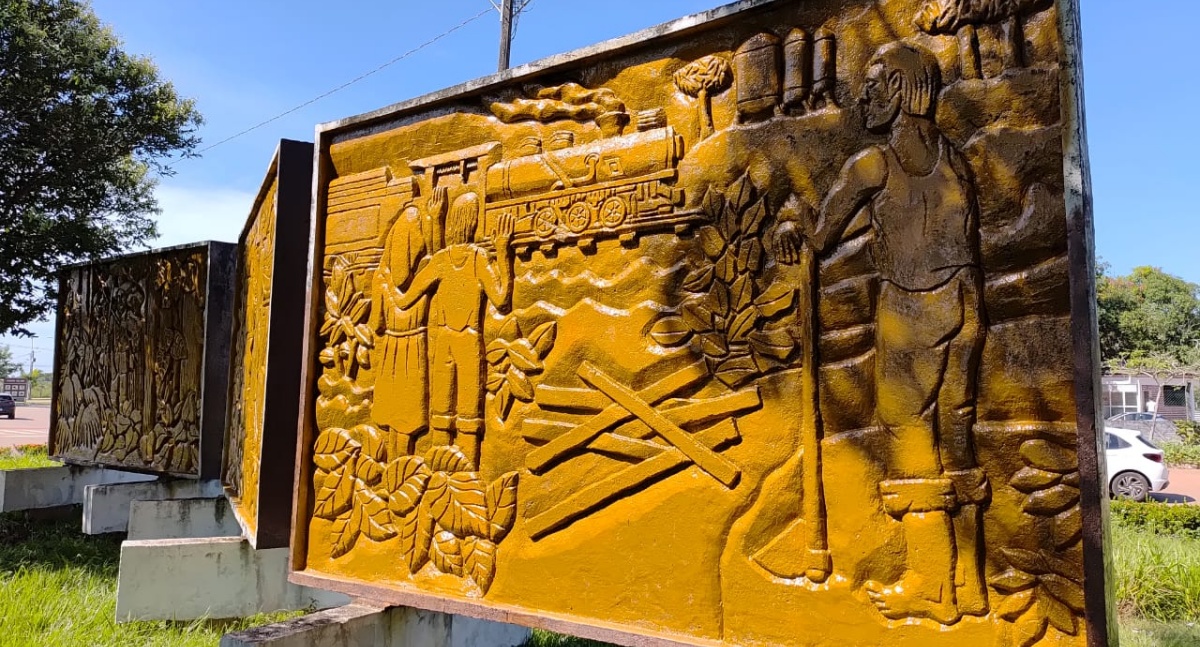 Prefeitura segue com os trabalhos de revitalização dos monumentos históricos de Porto Velho