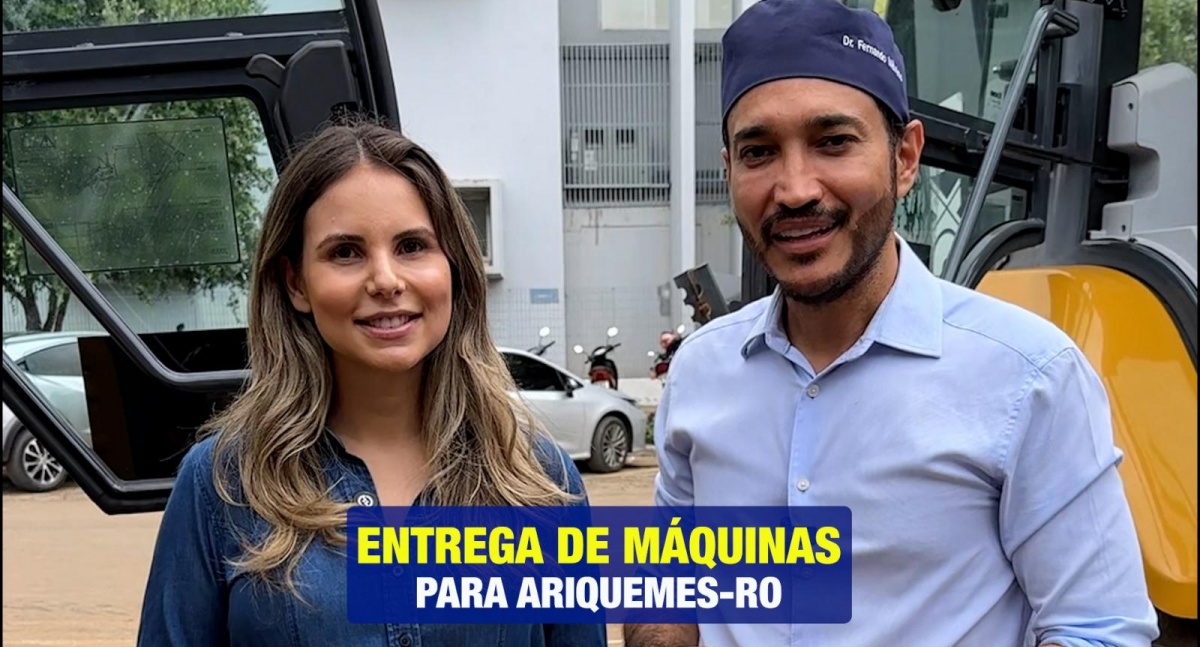 Dr. Fernando Máximo entrega maquinários agrícolas em Ariquemes e reforça compromisso com setor produtivo