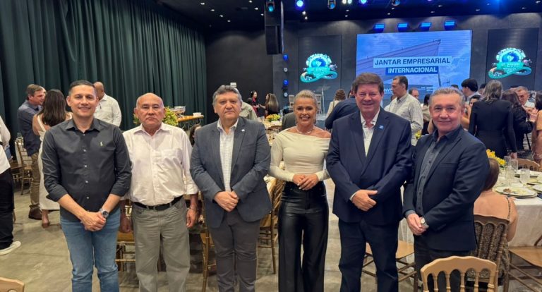Conselheiros do Sebrae Rondônia acompanham cerimônia de abertura da 12ª Rondônia Rural Show Internacional