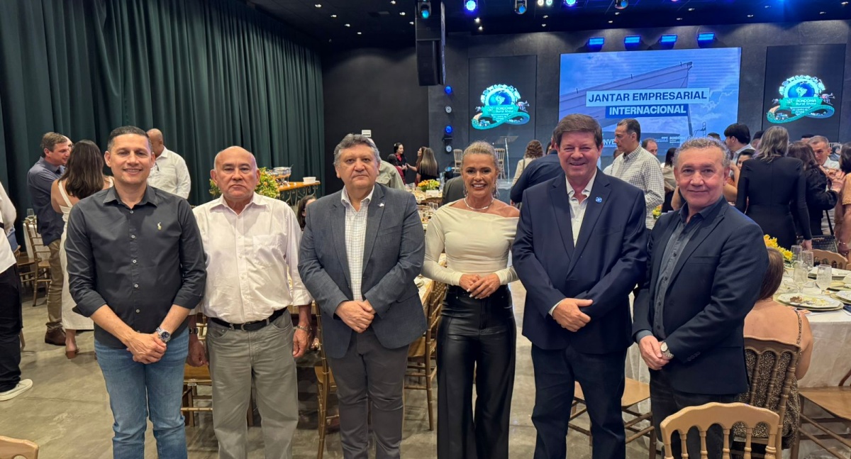 Conselheiros do Sebrae Rondônia acompanham cerimônia de abertura da 12ª Rondônia Rural Show Internacional