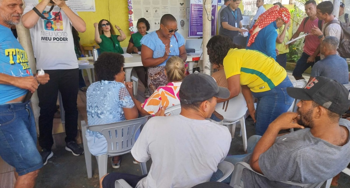 Centro Pop é palco de mutirão da Justiça para atendimento a pessoas em situação de rua