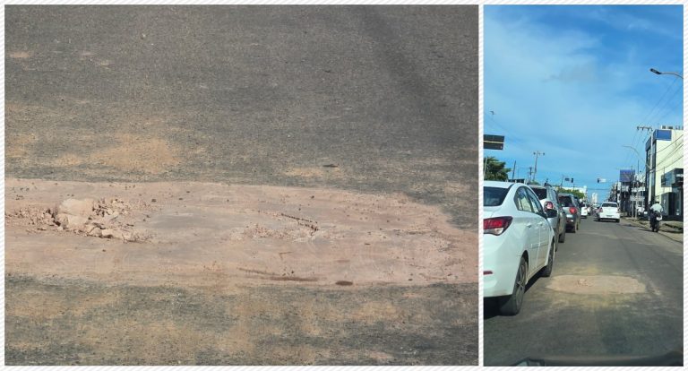 Buraco na Avenida Calama é finalmente consertado após acidente com motociclista - News Rondônia