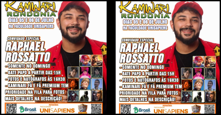 Dublador de Super Mario e Peter Quill está confirmado como atração no Kaminari 2025 - News Rondônia