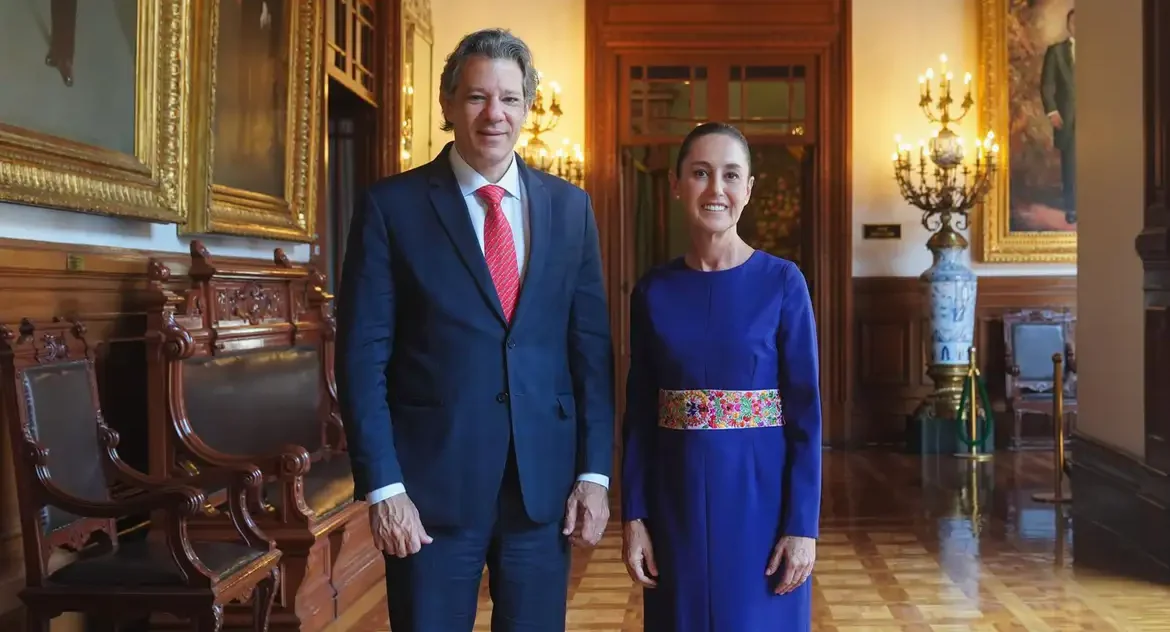 Haddad se reúne com Presidenta do México e empresários para fortalecer relações econômicas e atrair investimentos em data centers