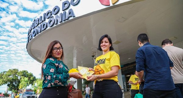 Ministério Público de Rondônia apoia ação educativa de trânsito "Desacelere" do Detran