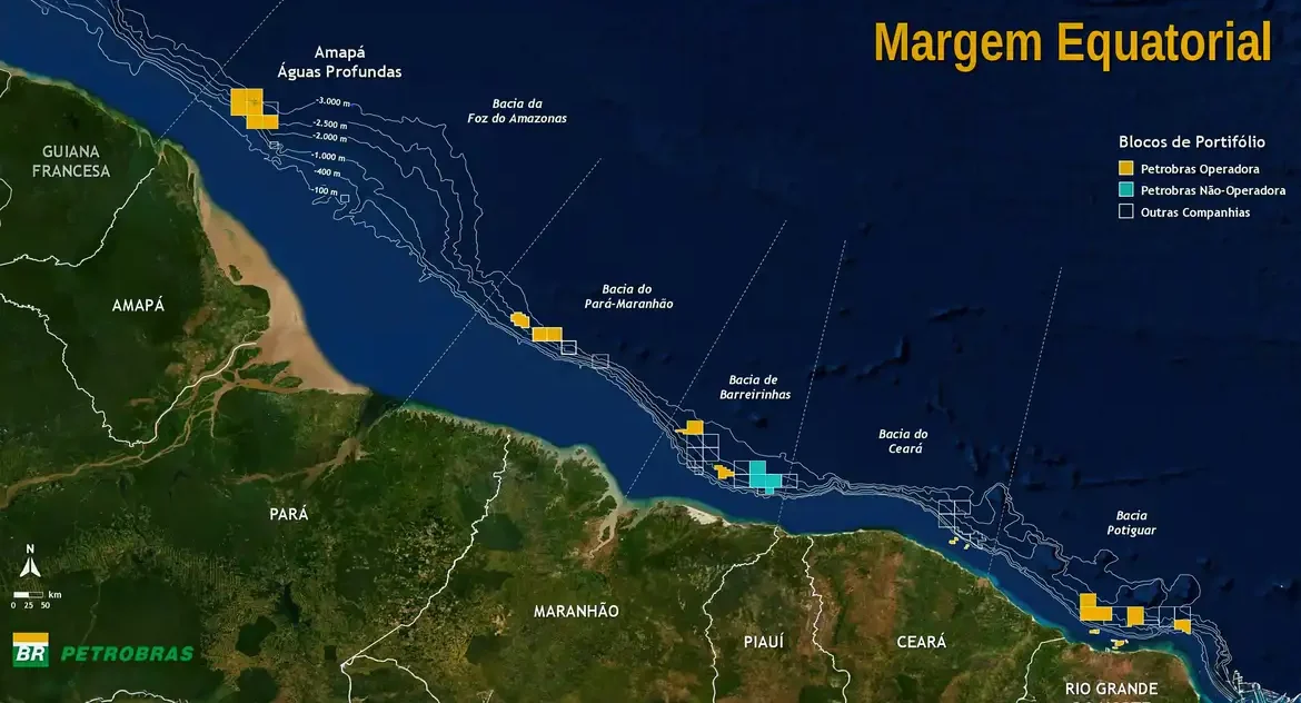 Saiba como se formaram a Margem Equatorial e o petróleo da região