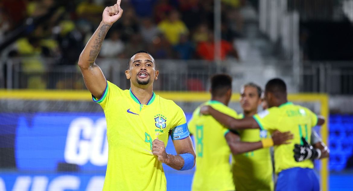 Brasil vence Belarus e conquista heptacampeonato da Copa do Mundo de Beach Soccer