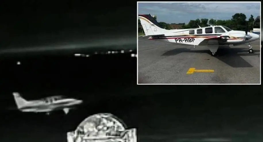 Avião avaliado em R$ 6 milhões é furtado de hangar durante a madrugada em aeroporto