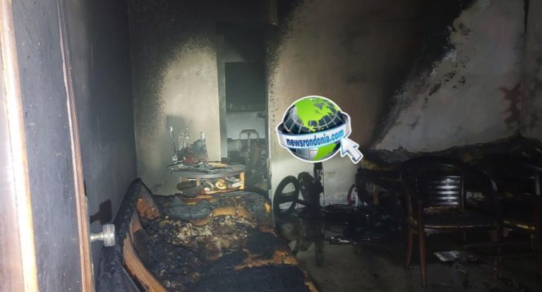 Jovem coloca fogo na casa da mãe e foge no centro de Porto Velho